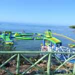 Parque inflable acuático. Delfinario Cienfuegos